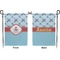 Airplane Theme Garden Flag - Double Sided Front and Back