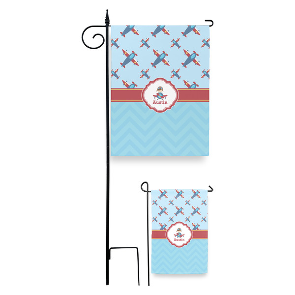 Airplane Theme Garden Flag - PARENT/MAIN