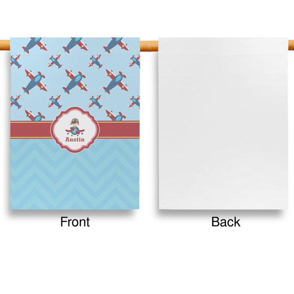 Airplane Theme Garden Flags - Large - Single Sided - APPROVAL