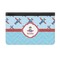 Airplane Theme Genuine Leather ID & Card Wallet - Slim Style (Personalized)