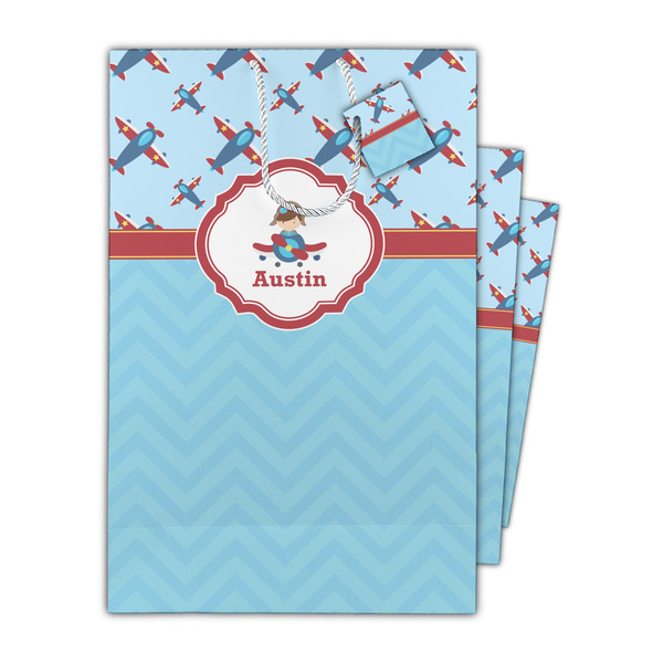 Airplane Theme Gift Bags - Parent/Main