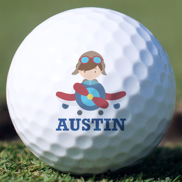 Custom Airplane Theme Golf Balls (Personalized)