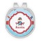 Airplane Theme Golf Ball Marker - Hat Clip - Silver