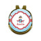 Airplane Theme Golf Ball Marker - Hat Clip - Gold