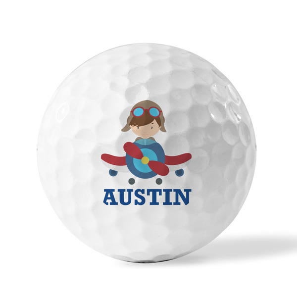 Airplane Theme Golf Balls - Generic - Set of 3 - FRONT