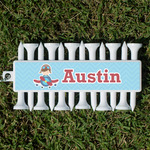 Airplane Theme Golf Tees & Ball Markers Set (Personalized)