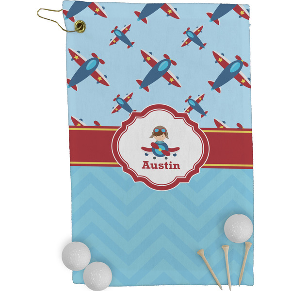 Airplane Theme Golf Towel (Personalized)