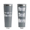 Airplane Theme Grey RTIC Everyday Tumbler - 28 oz. - Front and Back