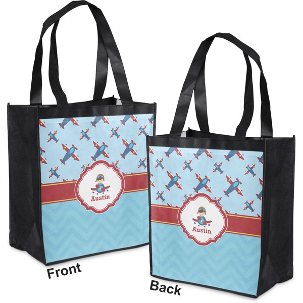 Airplane Theme Grocery Bag - Apvl