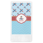 Airplane Theme Guest Towels - Full Color (Personalized)