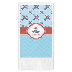 Airplane Theme Guest Paper Towels - Full Color (Personalized)