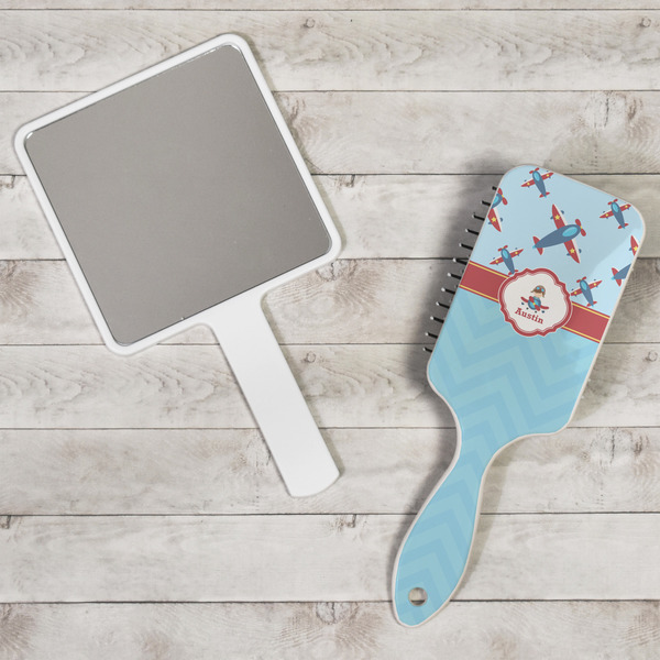 Airplane Theme Hair Brush - In Context