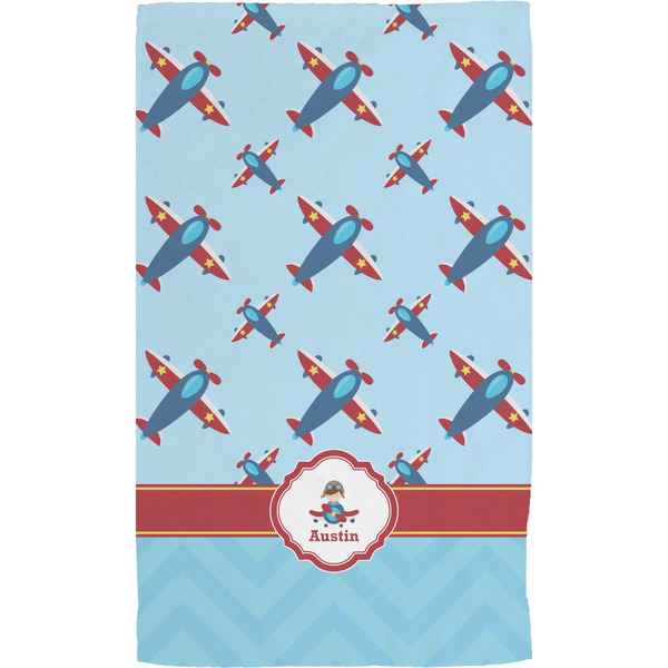 Airplane Theme Hand Towel (Personalized)