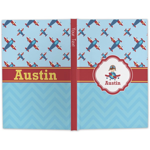 Airplane Theme Hard Cover Journal - Apvl