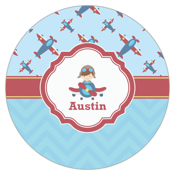 Airplane Theme Icing Circle - Large - Single