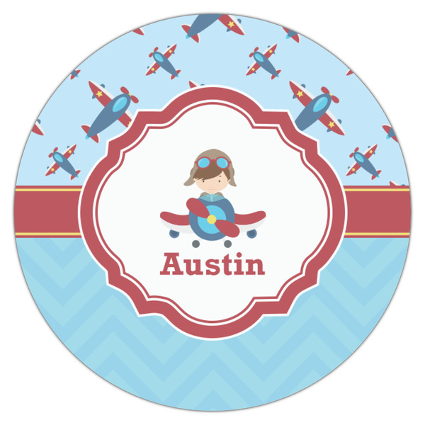 Airplane Theme Icing Circle - Small - Single