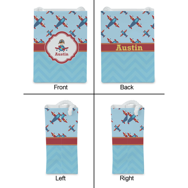 Airplane Theme Jewelry Gift Bag - Gloss - Approval