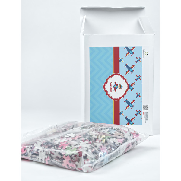 Airplane Theme Jigsaw Puzzle 1014 Piece - Box