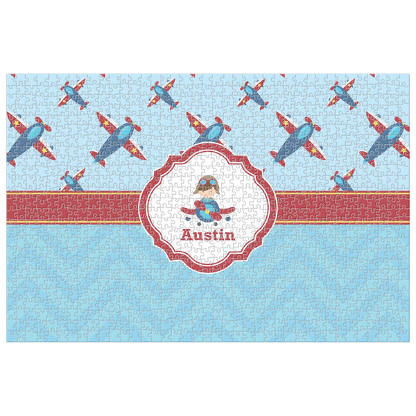 Custom Airplane Theme Jigsaw Puzzle - 1000-piece (Personalized)