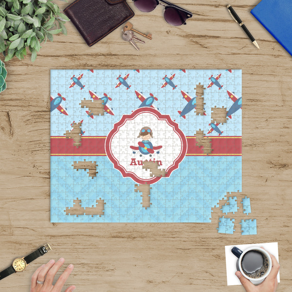 Airplane Theme Jigsaw Puzzle 500 Piece - In Context