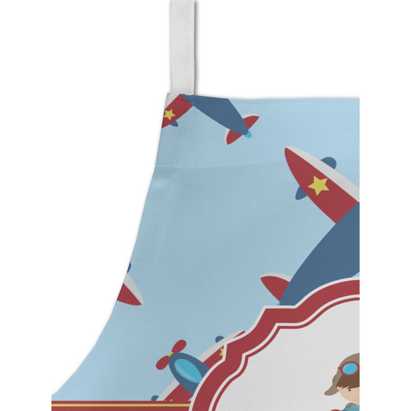 Airplane Theme Kid's Aprons - Detail