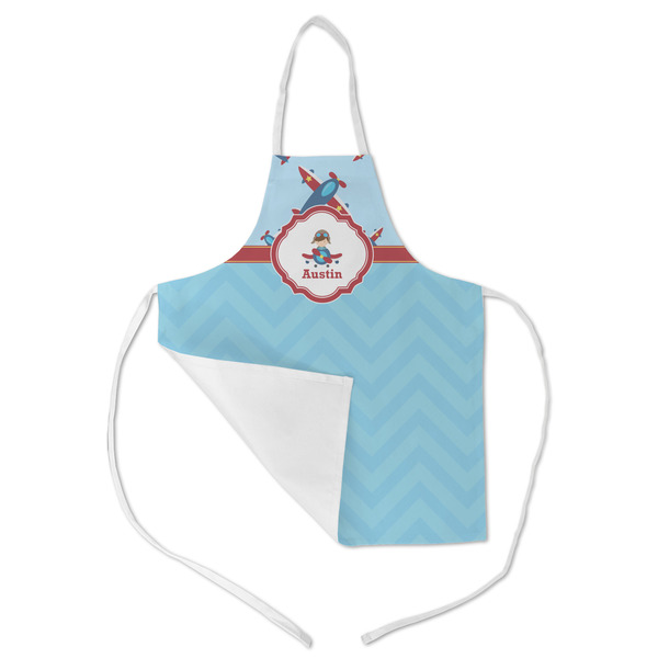 Airplane Theme Kid's Aprons - Medium - Main (med/lrg)