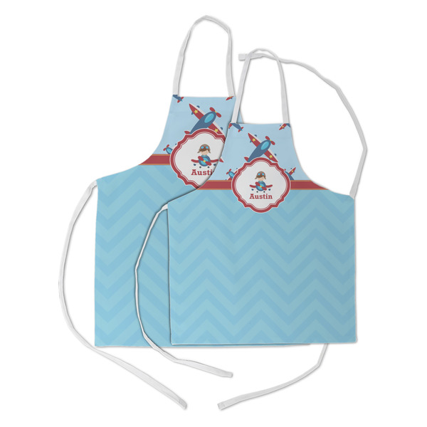 Airplane Theme Kid's Aprons - Parent - Main