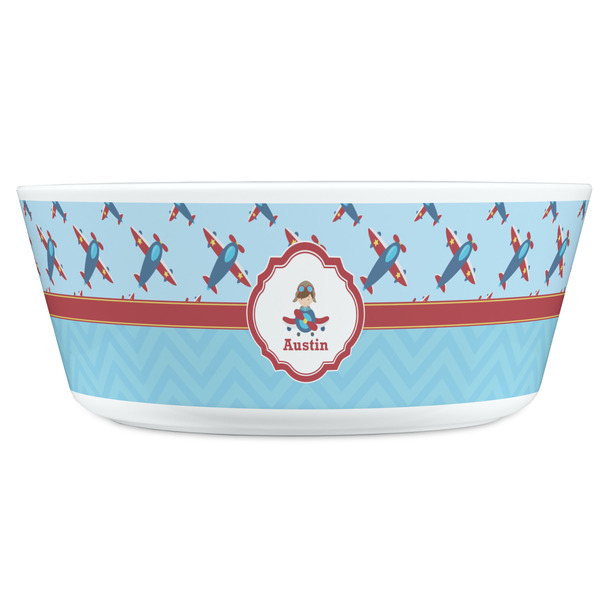 Airplane Theme Kids Bowls - FRONT
