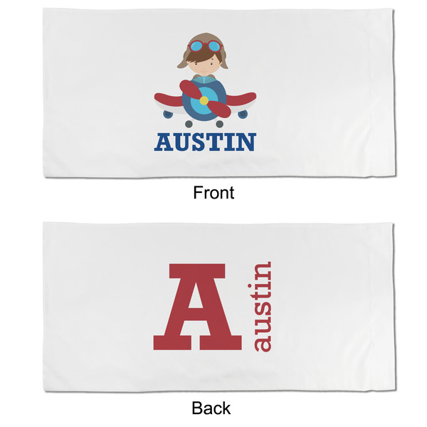 Airplane Theme King Pillow Case - APPROVAL (partial print)