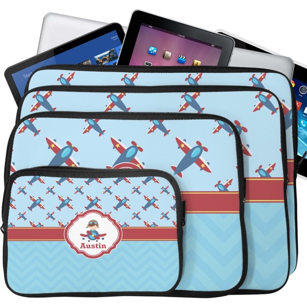 Airplane Theme Laptop Case Sizes