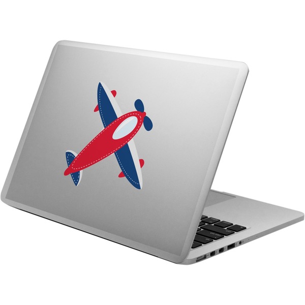 Custom Airplane Theme Laptop Decal