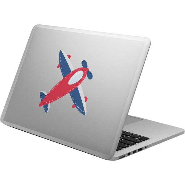 Custom Airplane Theme Laptop Decal