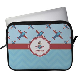 Airplane Theme Laptop Sleeve / Case - 15" (Personalized)