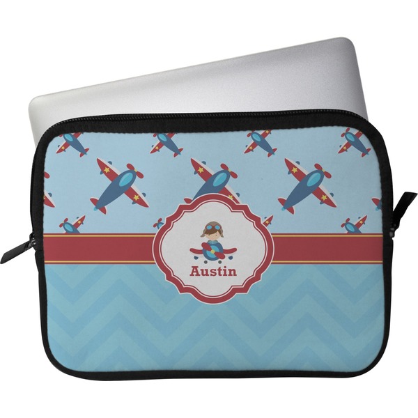 Custom Airplane Theme Laptop Sleeve / Case (Personalized)