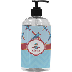 Airplane Theme Plastic Soap / Lotion Dispenser (Personalized)