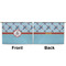 Airplane Theme Large Zipper Pouch Approval (Front and Back)