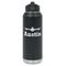 Airplane Theme Laser Engraved Water Bottles - Front View