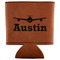 Airplane Theme Leatherette Can Sleeve (Personalized)
