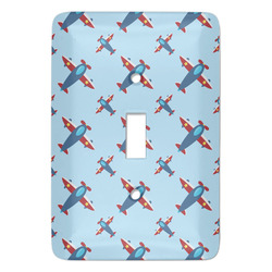 Airplane Theme Light Switch Cover (Personalized)