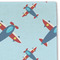 Airplane Theme Linen Placemat - DETAIL
