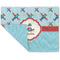 Airplane Theme Linen Placemat - Folded Corner (double side)