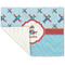 Airplane Theme Linen Placemat - Folded Corner (single side)