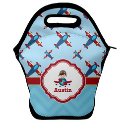 Airplane Theme Lunch Bag w/ Name or Text
