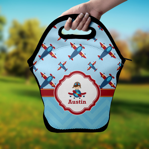 Airplane Theme Lunch Bag - Hand