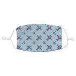 Airplane Theme Adult Cloth Face Mask