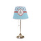Airplane Theme Poly Film Empire Lampshade - On Stand