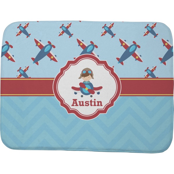Airplane Theme Memory Foam Bath Mat 48 X 36