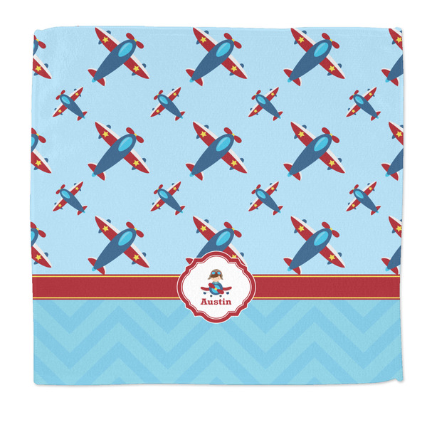 Custom Airplane Theme Microfiber Dish Rag (Personalized)