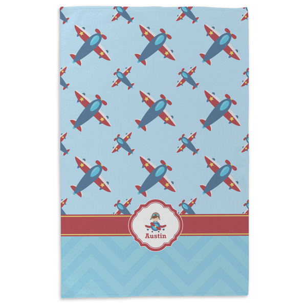 Airplane Theme Microfiber Dish Towel - APPROVAL