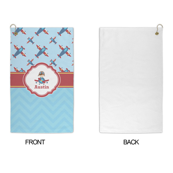 Airplane Theme Microfiber Golf Towels - APPROVAL